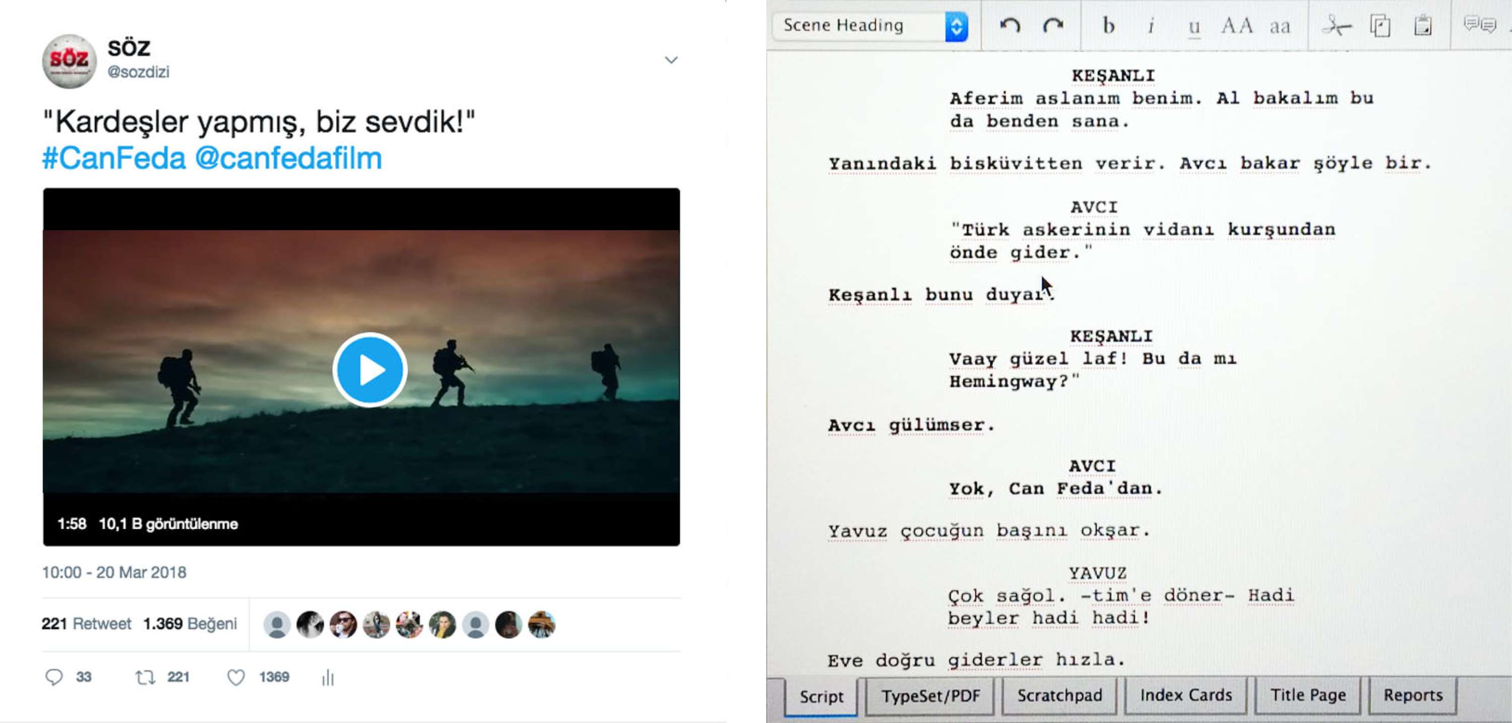 81 İLİMİZE “CAN FEDA”